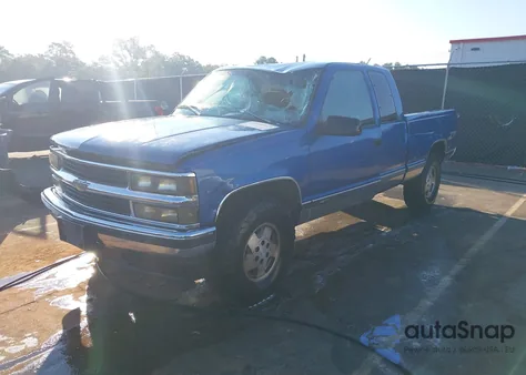 1997 Chevrolet K1500 Fleetside из США, поврежденный, VIN 2GCEK19R8V1125041